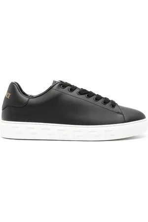 VERSACE Greca-prægede sneakers med snøre