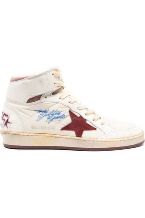 Golden Goose Sky Star sneakers i læder med logoudsmykning