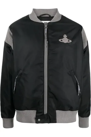 Vivienne Westwood Bomberjakke med Orb-broderi