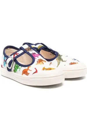 PèPè Sneakers med spændelukning og grafisk tryk