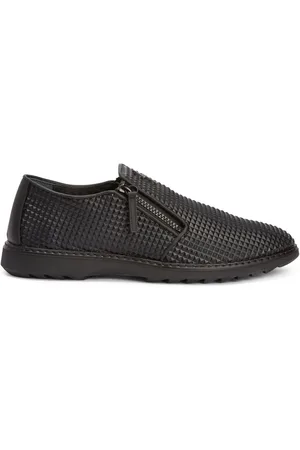 Giuseppe Zanotti Flade Cooper loafers i læder