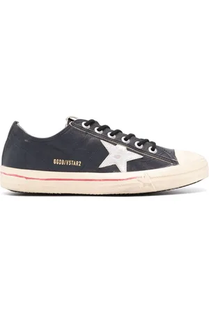 Golden Goose V-Star sneakers i læder med slitageeffekt