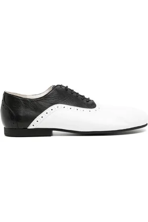 Comme des Garçons Tofarvede derby-sko i læder