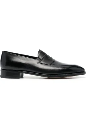 JOHN LOBB Loafers med mandelformet tå og kvastdetalje