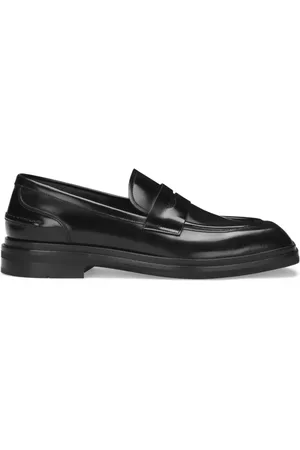 Dolce & Gabbana Loafers i læder med firkantet tå