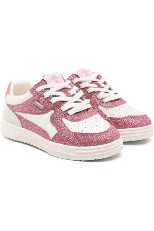 Palm Angels University sneakers med glimmer