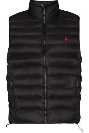 Ralph Lauren Polstret Terra vest med lynlås