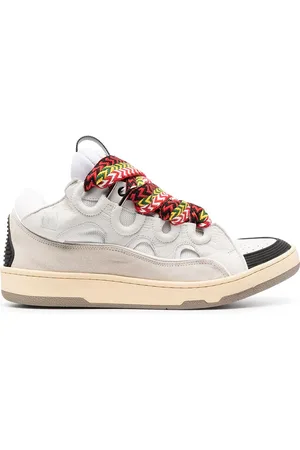 Lanvin Curb sneakers med ruskindsdetalje