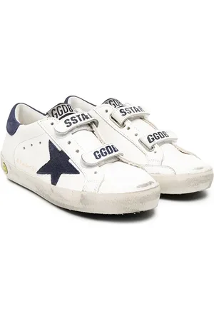 Golden Goose Superstar-sneakers med slitageeffekt