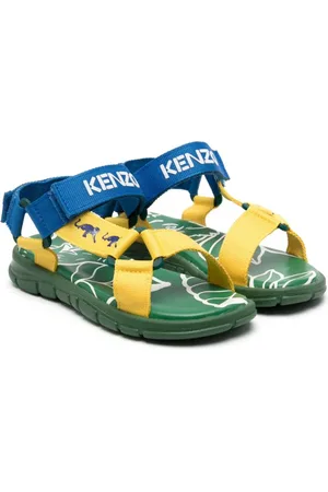Kenzo Sandaler med colourblocking og burrelukning