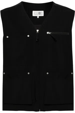 Maison Margiela Vest med flere lommer og lynlås