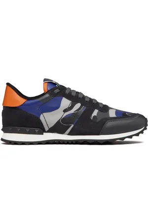 VALENTINO GARAVANI Kamuflagemønstrede Rockrunner-sneakers