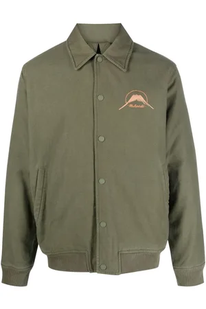 Maharishi Silkeskjorte med grafisk tryk