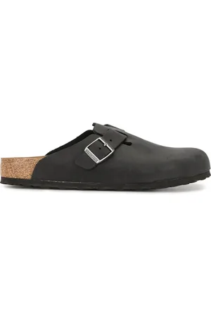 Birkenstock Boston hjemmesko med spænde i siden
