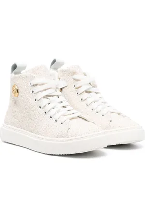 Balmain High-top sneakers med logoplade