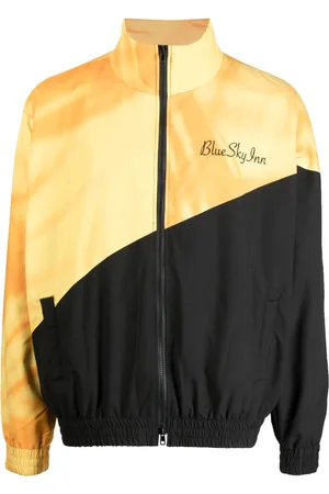 BLUE SKY INN Tofarvet jakke med broderet logo