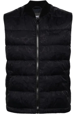 VERSACE Quiltet vest i Barocco-jacquard