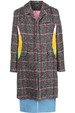 Comme des Garçons Blazer med colourblocking og paneler