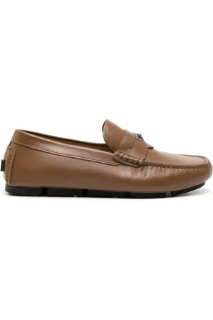 VERSACE Medusa loafers i læder
