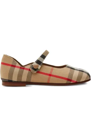 Burberry Vintage-ternede Mary Jane ballerinaer