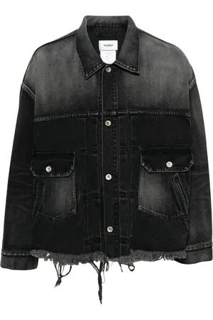 DOUBLET Denimjakke med slitageeffekt