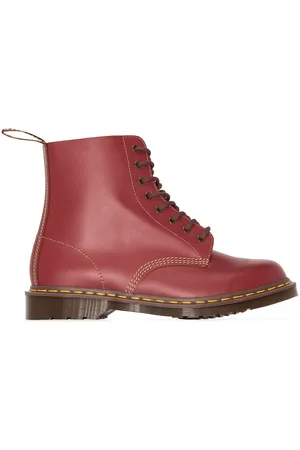 Dr. Martens 1460 ankelstøvler i læder med vintage-ternet før