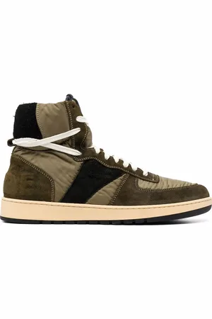 Rhude Rhecess high-top sneakers med paneler