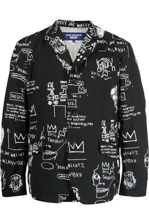 JUNYA WATANABE X Basquiat skjorte med grafisk tryk