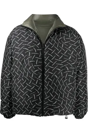 MARCELO BURLON County dynejakke med logotryk