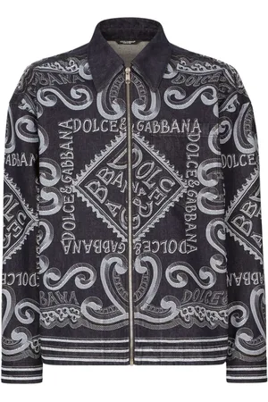 Dolce & Gabbana Skjortejakke med logotryk