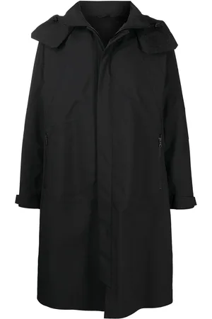 WHITE MOUNTAINEERING Jakke med hætte og logomærke