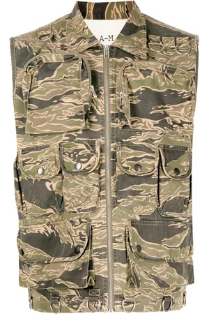 Maharishi Cargo-vest med kamuflagetryk