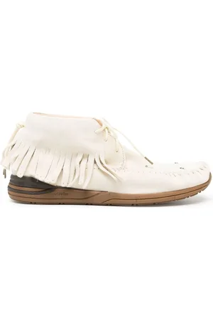 VISVIM Læder-loafers med frynser