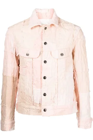 GREG LAUREN Jakke med slitageeffekt