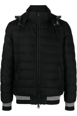 HERNO Dynejakke med quiltet finish