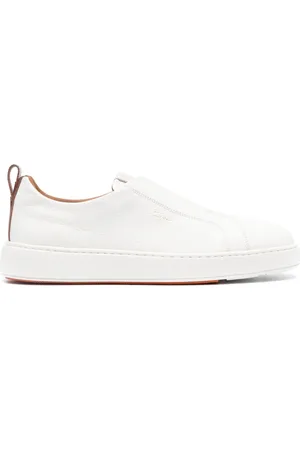 santoni Slip-on sneakers i læder