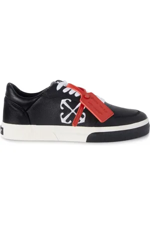 OFF-WHITE Vulcanized sneakers i læder med kontrastmærke