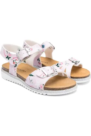 MONNALISA Sandaler med åben tå og blomstertryk