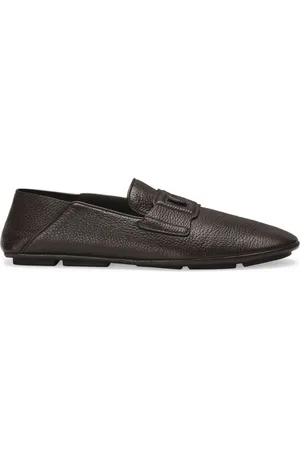 Dolce & Gabbana Loafers i læder med logo