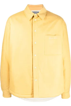 Jacquemus Jakke med broderet logo og knaplukning