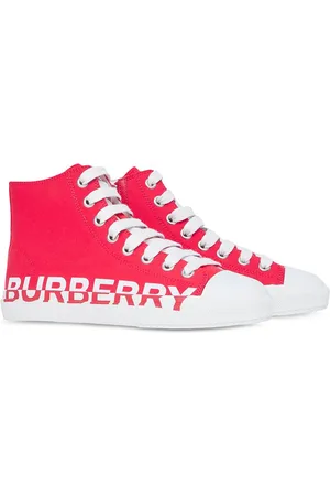 Burberry High-top sneakers med logotryk