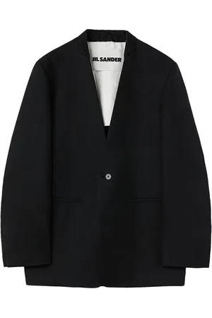 Jil Sander Dekonstrueret enkeltradet blazer