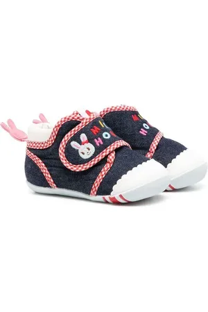 Miki House Bunny sneakers med burrelukning