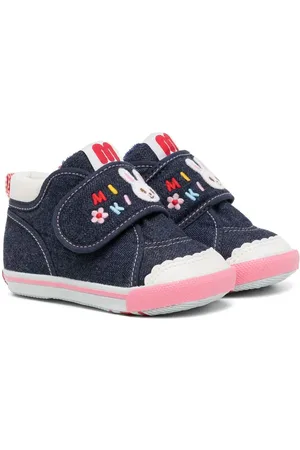 Miki House Bunny sneakers med burrelukning