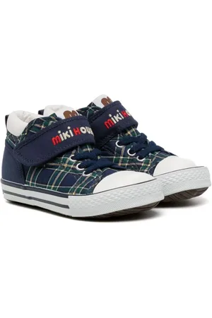 Miki House Ternede sneakers med burrelukning