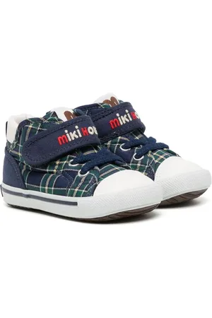 Miki House Ternede sneakers med burrelukning