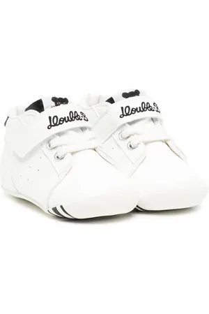 Miki House Sneakers med broderet logo og burrelukning