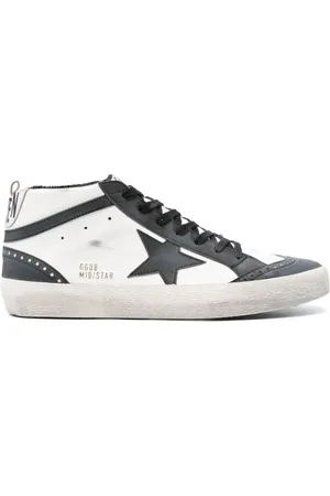 Golden Goose Mid Star sneakers i læder