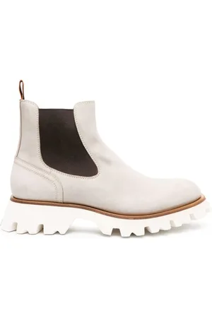 santoni Chelsea-støvler med kraftig sål