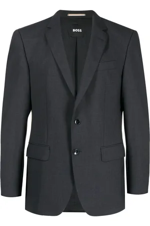 HUGO BOSS Enkeltradet strækbar blazer